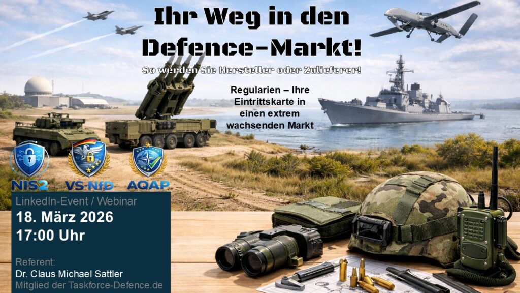 LinkedIn-Event / Webinar 18.03.2026 17:00 Uhr ​