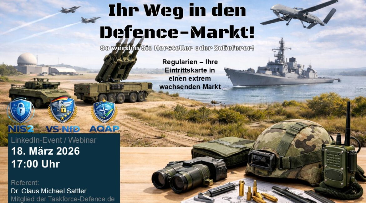 LinkedIn-Event / Webinar 18.03.2026 17:00 Uhr ​